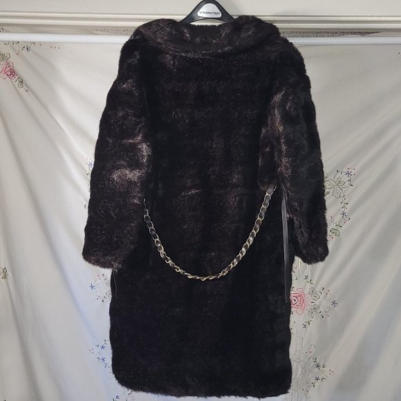 Dark Brown Faux Mink - Picture 6 of 7